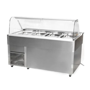 Stainless Steel Cold Bain Marie Counter
