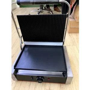 Commercial Sandwich Griller Plain & Grill