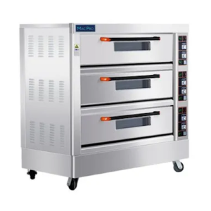 Electric 3 Deck 9 Tray Oven