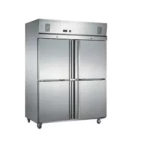 Stainless Steel Commercial 4 Door Kitchen Refrigerator