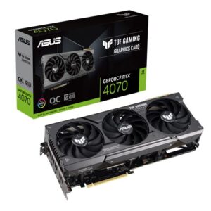 ASUS TUF Gaming GeForce RTX 4070 12GB GDDR6X OC Edition Graphic Card TUF RTX4070 O12G GAMING