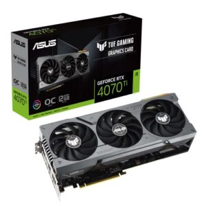 ASUS TUF Gaming GeForce RTX 4070 Ti 12GB GDDR6X OC Edition Graphic Card TUF RTX4070TI O12G GAMING