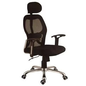 Fabric Black High Back Mesh Office & Conference Room Chairs
