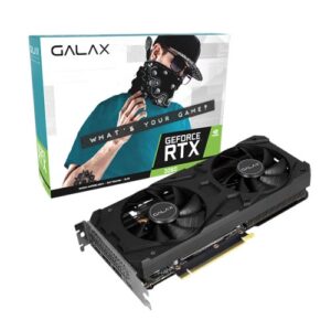 GALAX GeForce RTX 3060 1 Click OC 12GB GDDR6 Graphic Card 36NOL7MD1VOC