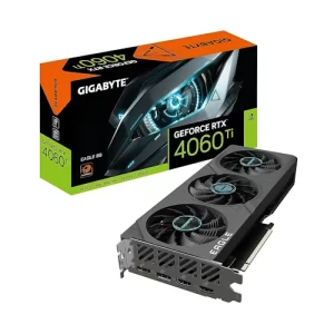 GIGABYTE Geforce RTX 4060 Ti Eagle 8G Graphics Card, 3X Windforce Fans, 8Gb 128 Bit Gddr6, Gv N406Teagle 8Gd