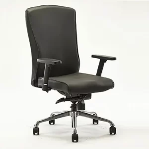 beat leatherette highback office chair