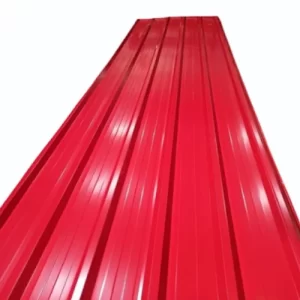 red roofing sheet