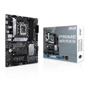 ASUS Prime H670 PLUS D4 LGA 1700, ATX Motherboard, DDR4