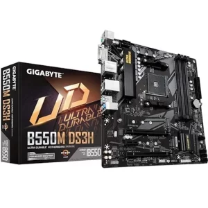 GIGABYTE B550M DS3H Ultra Durable Motherboard