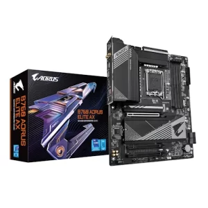 GIGABYTE B760 AORUS Elite AX LGA 1700, ATX, DDR5, WiFi Gaming Motherboard