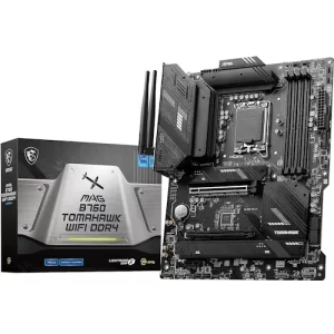 MSI MAG B760 Tomahawk WiFi DDR4 Gaming Motherboard, LGA 1700, DDR4