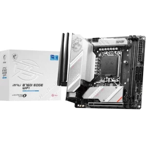 MSI MPG B760I Edge WiFi Motherboard, Mini ITX, LGA 1700