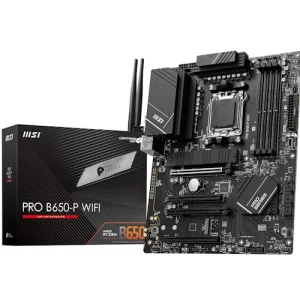 MSI PRO B650 P WiFi ProSeries Motherboard (AMD AM5, ATX, DDR5