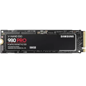 SAMSUNG 980 PRO SSD 500GB PCIe 4.0 NVMe Gen 4 Gaming M.2