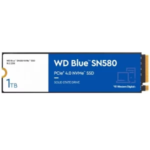 Western Digital 1TB WD Blue SN580 NVMe Internal Solid State Drive SSD