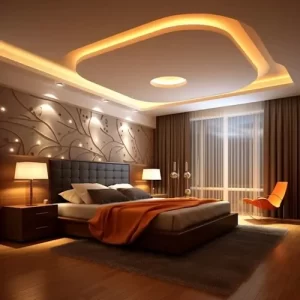 zones of light bedroom false ceiling design