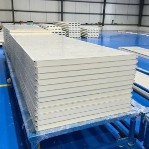 Galvanised Puf Sandwich Panel, For wall, 30 50mm