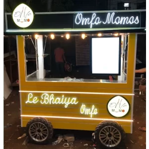 Golden Momos Food Cart