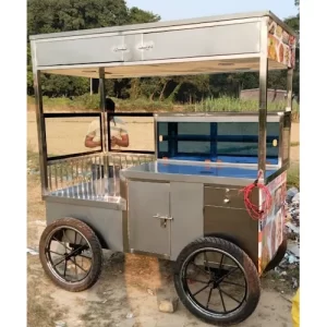 Stainless Steel Food Cart
