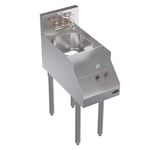 Stainless Steel Blender Station With Sink - Factorydunia