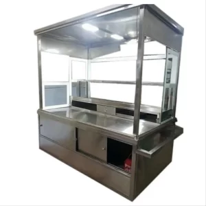 stainless steel food cart