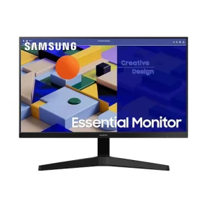 Samsung 24 inch (60.46cm) FHD IPS Monitor, 75 Hz, LS24C310EAWXXL