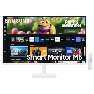 Samsung 32 Inch(80cm) M5 FHD Smart Monitor, LS32CM501EWXXL