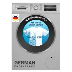 Bosch 9 KG Inverter Front Load Washer Dryer WNA14408IN